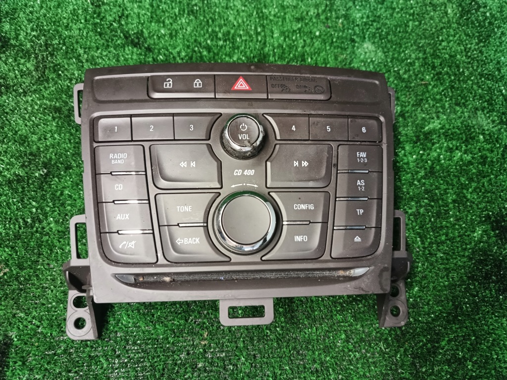 фото №1, Opel zafira c панель радіо cd400 20963729