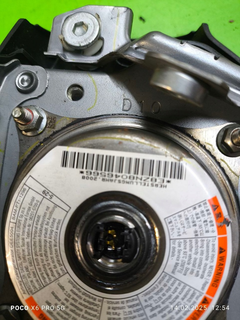 фото №6, Suzuki sx4 i 5d подушка безопасности подушка , водителя 48150-79j10