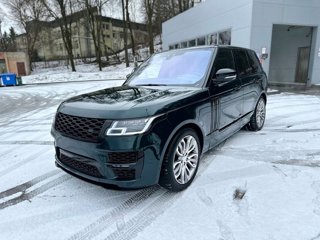 фото №10, Land rover range rover l405 svo bodykit 2012-2017 бампер лампы капот