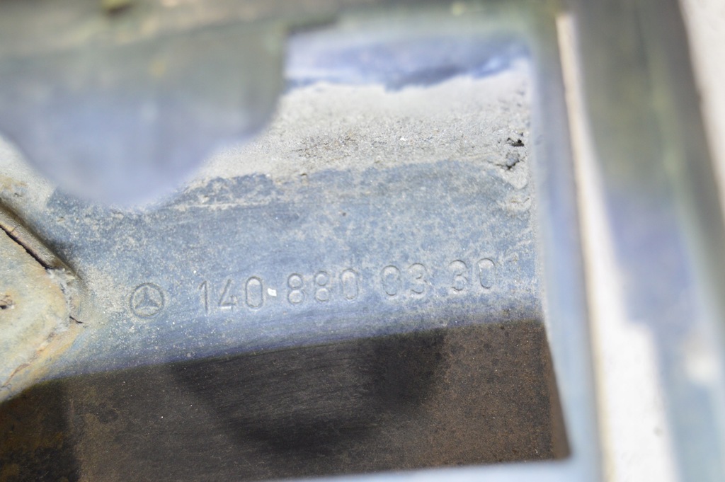 фото №6, Напрямна кронштейн бампера правий задня mercedes w140 s klasa lift 1408800330