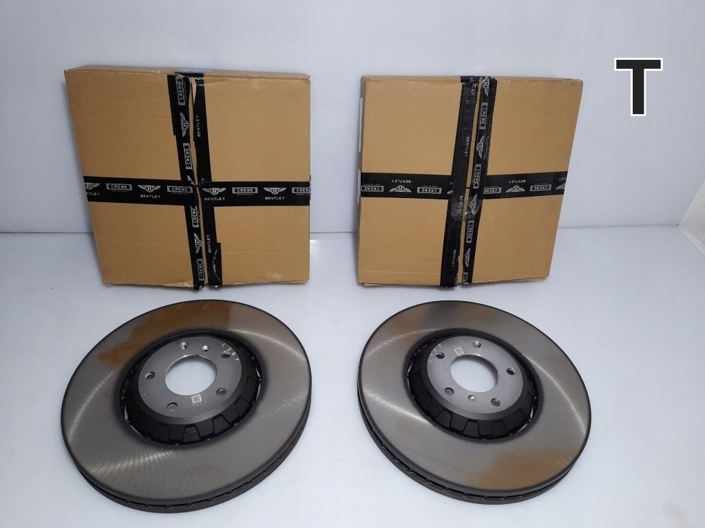 фото №2, Nowe оригінал гальмівні диски гальмівні bentley bentayga 4m0615301ar комплект перед