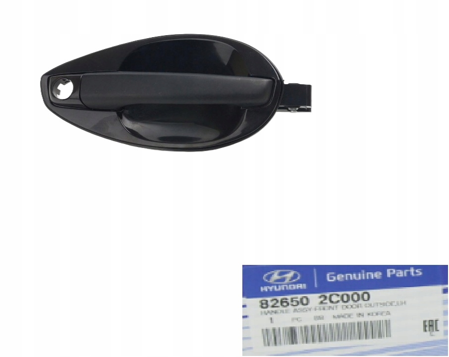 фото №1, Hyundai coupe ручка наружная левая оригинальный номер 826502c000