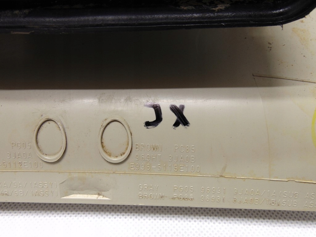 фото №8, Панель консоль средняя задняя решётка обдув infiniti jx35 qx60 969ht3ja0b