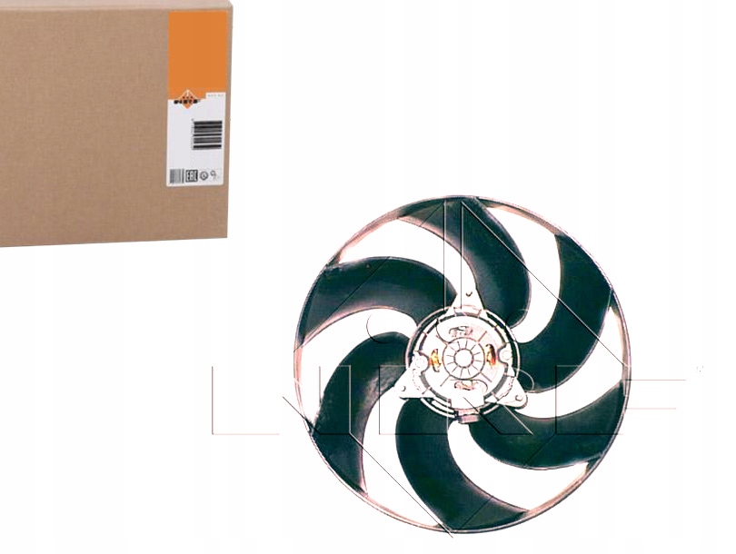 Купити Nrf вентилятор радіатора renault megane/clio 1