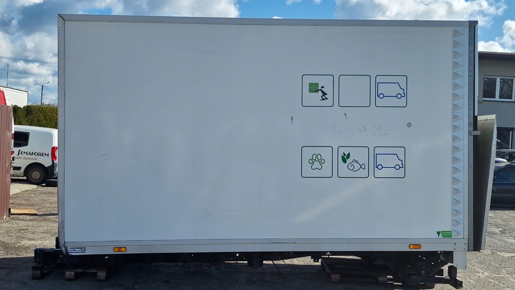 фото №7, Обшивка контейнер 415cm подъемник zepro 750kg iveco daily vi 14-