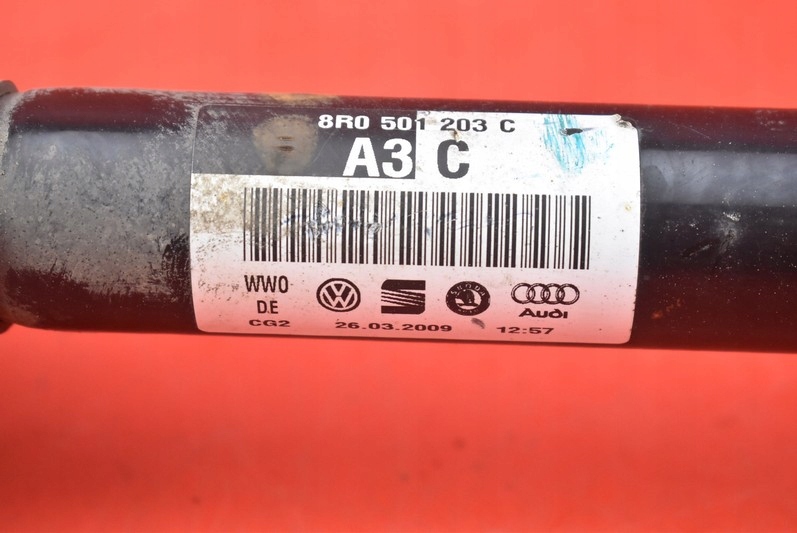 Приводной вал левая задняя автоматическая коробка передач 8r0501203c audi q5 8r 2.0 tfsi 211 km quattro 08-12 Недорого