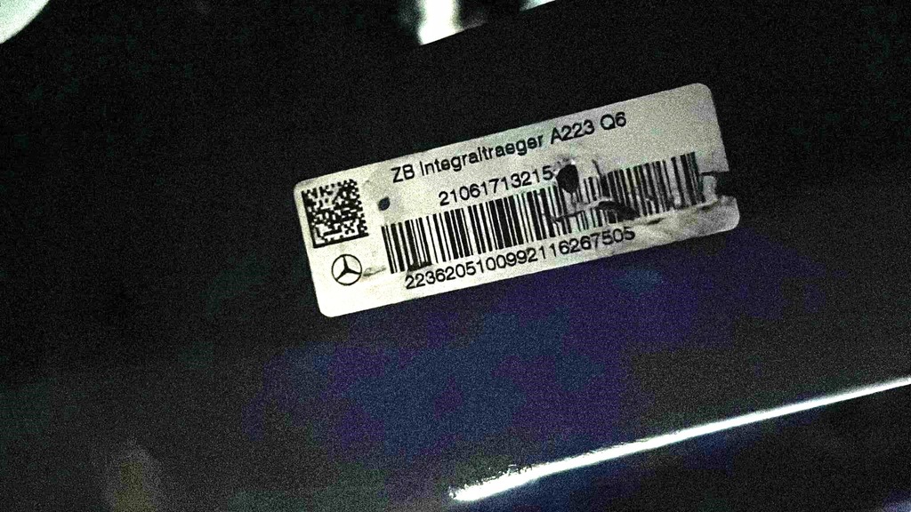 фото №11, Подрамник подвеска балка подрамник подрамник перед mercedes c-klasa w206 2wd rwd