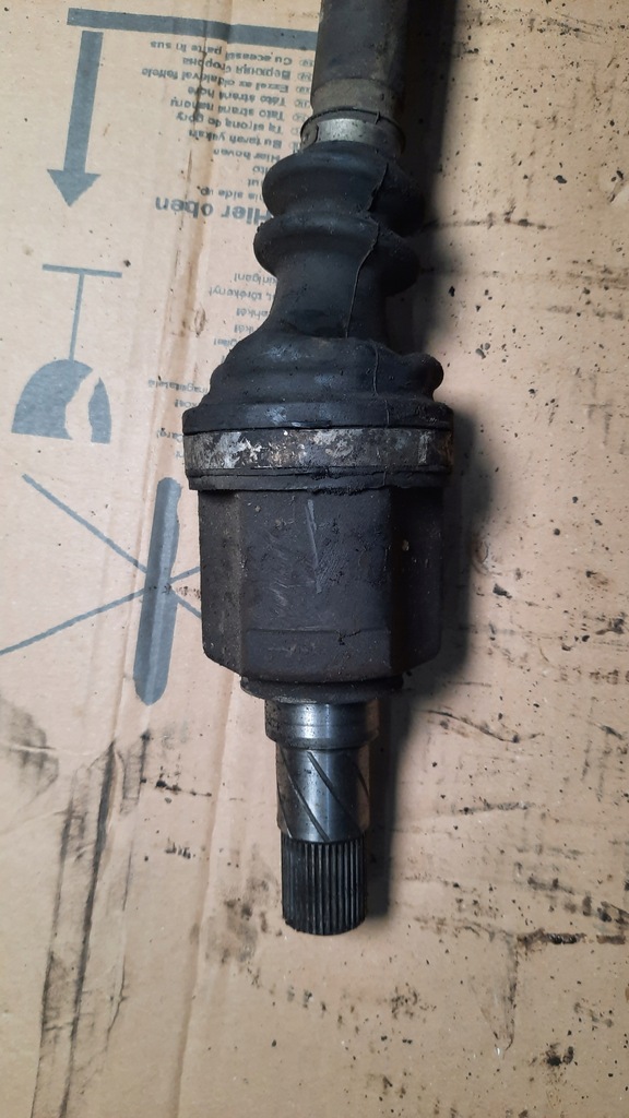 фото №2, Привідний вал ліва renault megane scenic ii 1.9 dci 03r