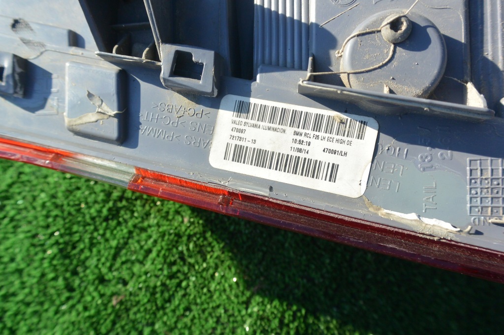 фото №13, Bmw x3 f25 lift лампа левая правая задняя крыло led