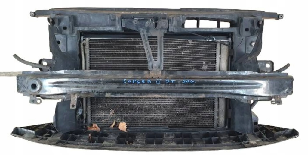 Skoda superb 2 2 3t 09- 2.0 tdi ремінь передній підсилювач радіатор $ Недорого