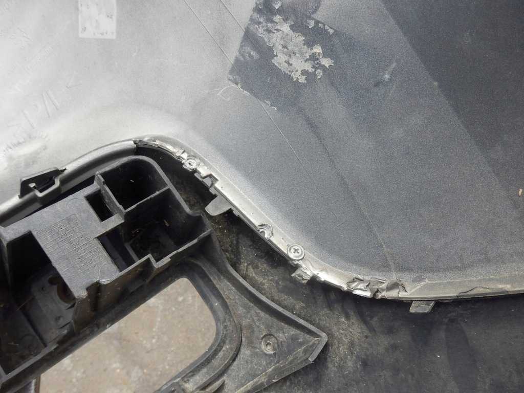 фото №8, Бампер задняя задний peugeot 2008 накладка спойлер