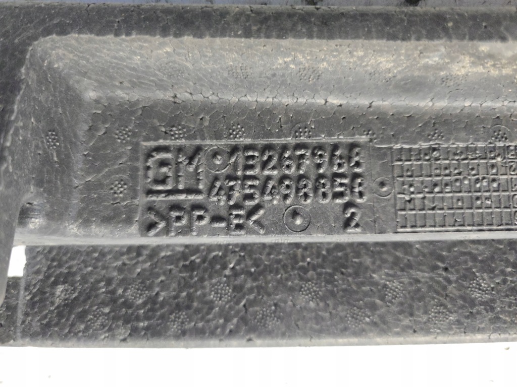 Opel meriva b lift абсорбер пенополистирол бампера задняя 13267968 Недорого