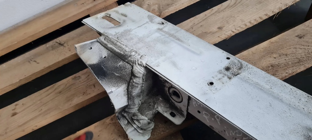 фото №8, A4 b9 8w s4 лонжерон ліва лівий перед ls9r a5 8w s5