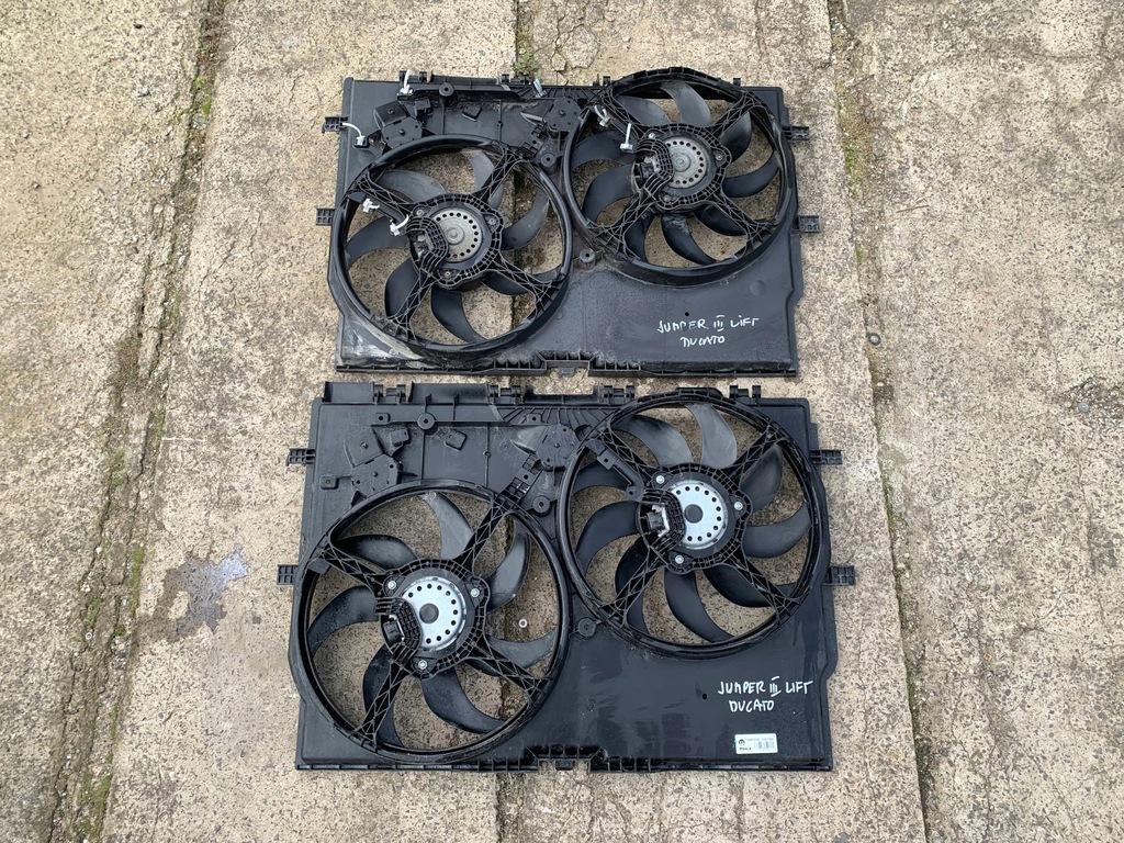фото №1, Jumper iii boxer ducato lift вентиляторы радиатор