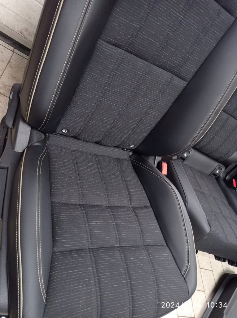 фото №7, Сидіння заднє сидіння обшивки комплект renault austral напівшкіра стан b.dobry