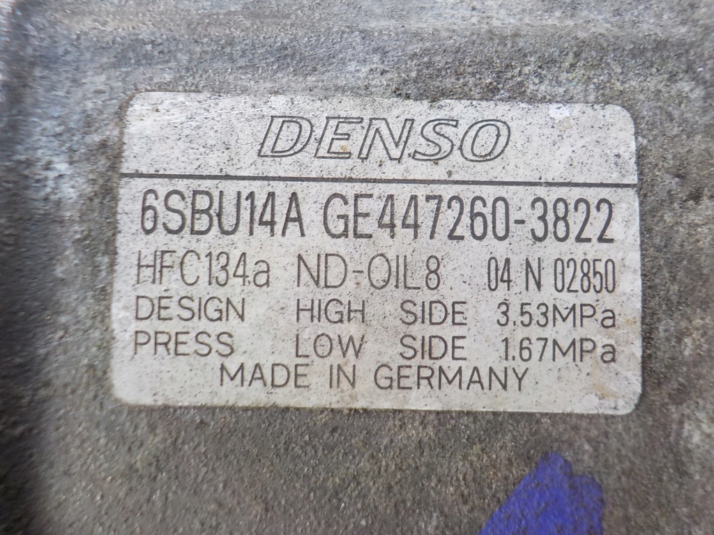 Bmw f10 e90 2.0d компрессор кондиционера 447260-3822 Оригинал