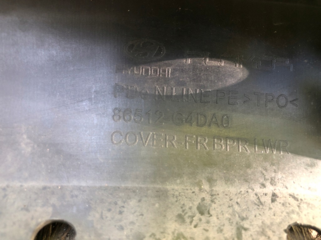 фото №8, Спойлер hyundai i30 n line перед