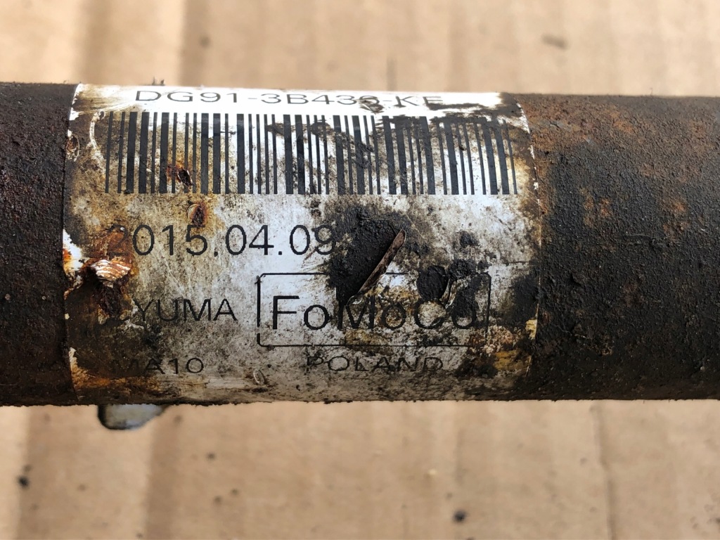 Приводной вал правая длинная ford mondeo mk5 dg91-3b436-ke с Разборки