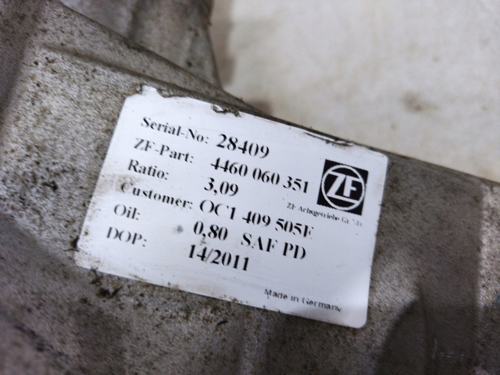 фото №16, 0c1409505e міст диференціал vw touareg audi q7