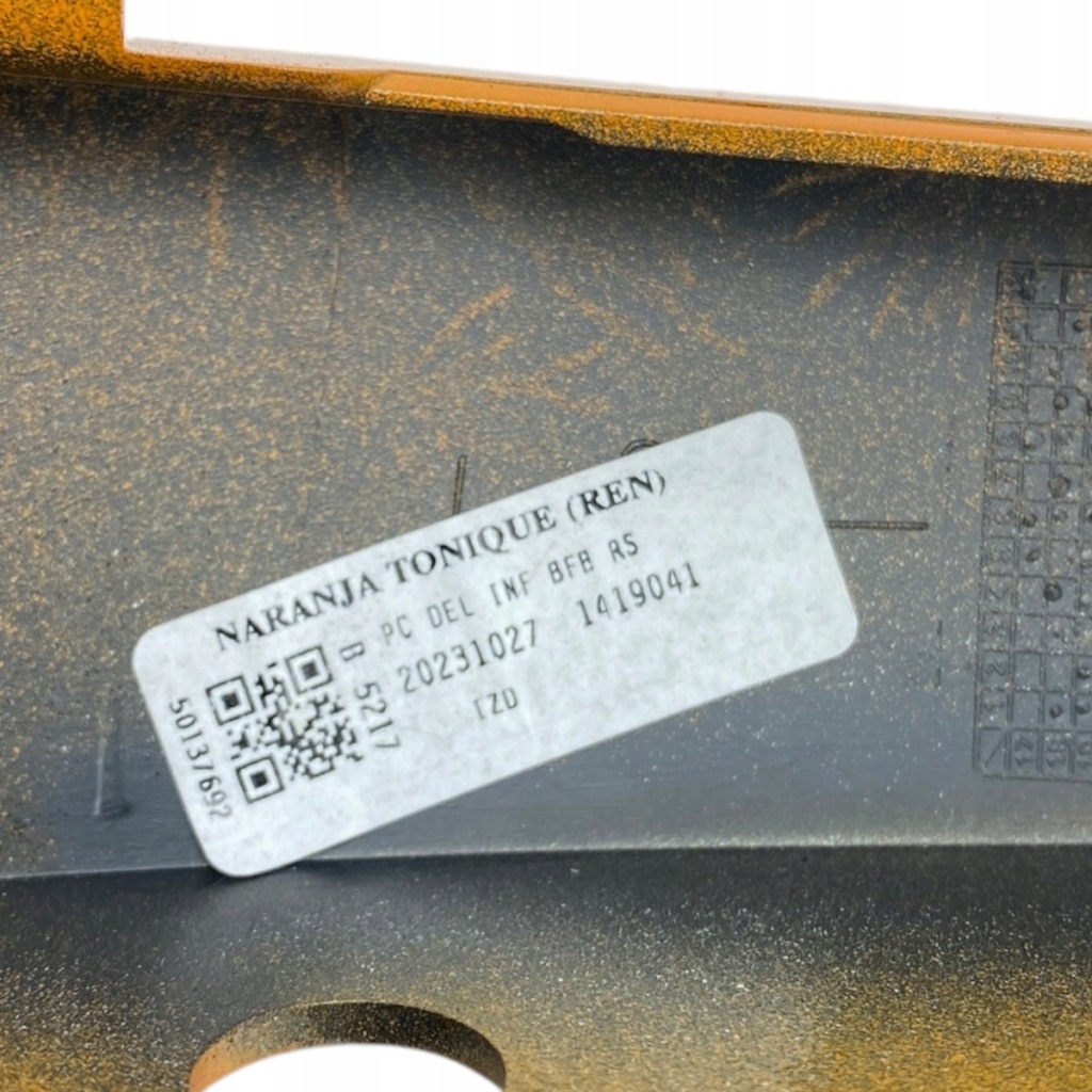 фото №9, Лівий спойлер бампера renault megane iv r.s 20273061r