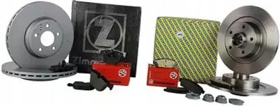 фото №1, Zimmermann гальмівні диски+ гальмівні колодки p+t renault vel satis 324mm