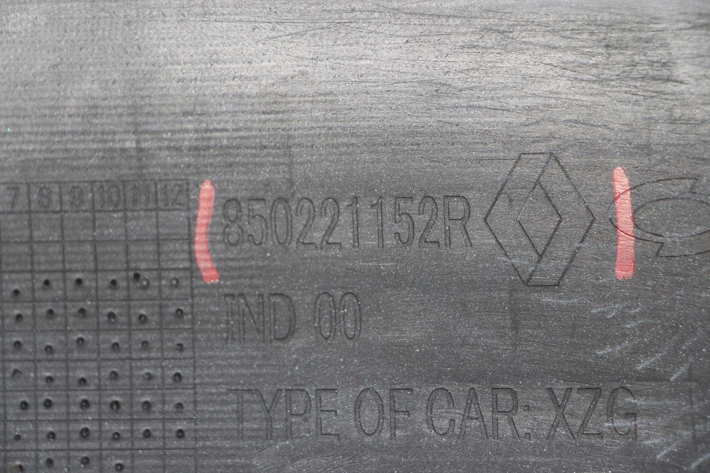 фото №8, Renault koleos ii lift бампер задня задній oryg 2018-2024