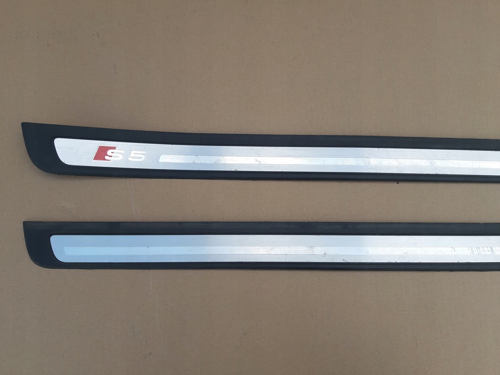 фото №3, Audi a5 coupe молдинг порог накладка левая