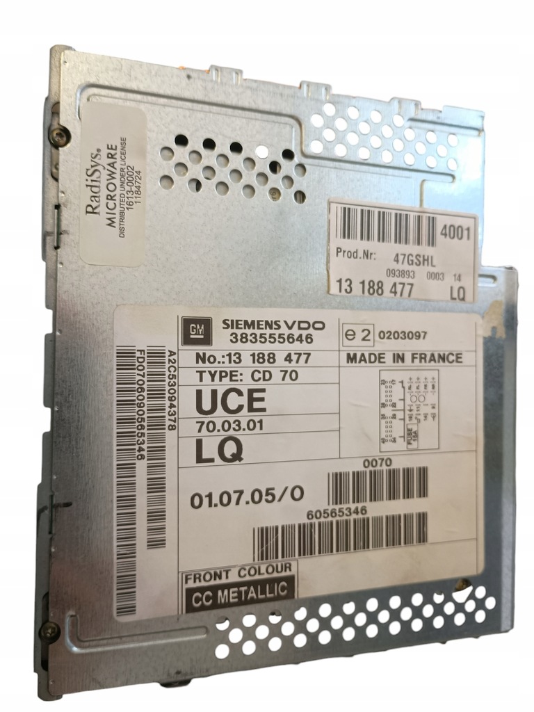 фото №8, Opel vectra c signum lift радіо з navi +дисплей радіо 24461297 13188477