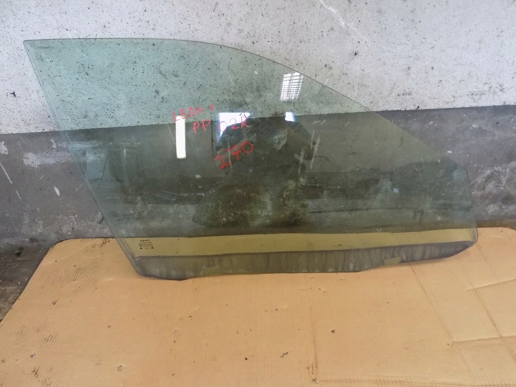 фото №1, Seat leon i 1 скло двері правий перед 02r