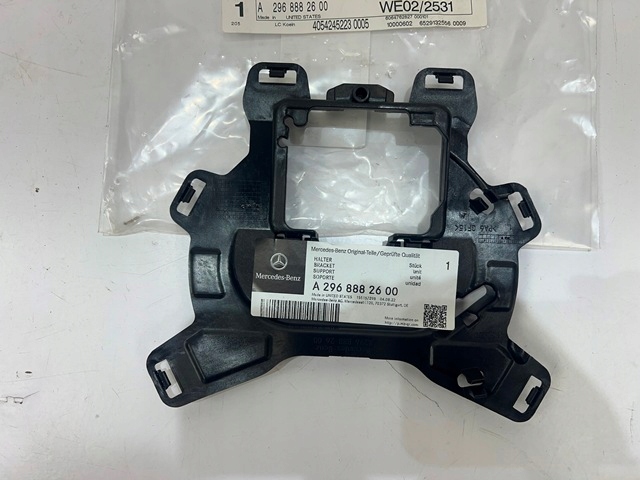 фото №1, Кронштейн радара mercedes eqs x296 296 a2968882600 nowe оригінальний номер