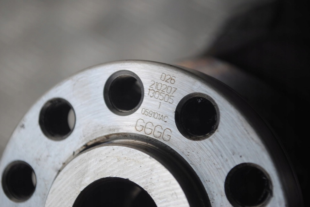 фото №7, Wał колінчастий + вкладиші 2.7 tdi bpp audi a6 c6