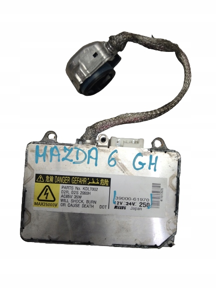 фото №1, Mazda 6 перетворювач ксенон 39000-61970