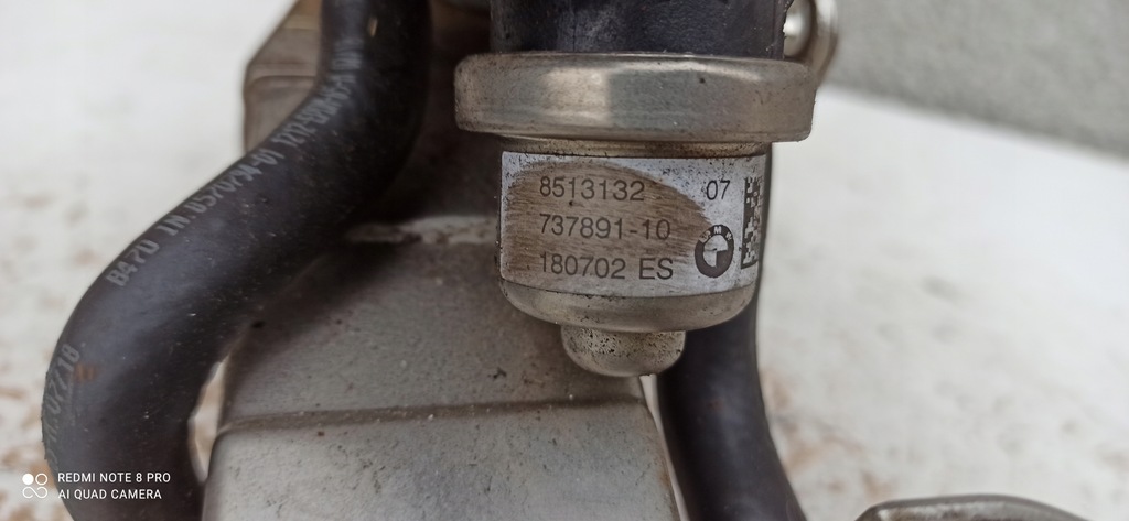 фото №7, Bmw f30 b47 2.0d радіатор вихлопних газів egr 8477659 01