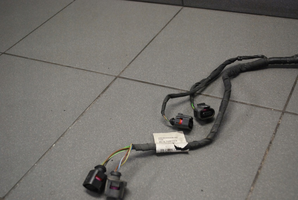 фото №8, Жгут бампера задняя vw phaeton 3d0971095bb