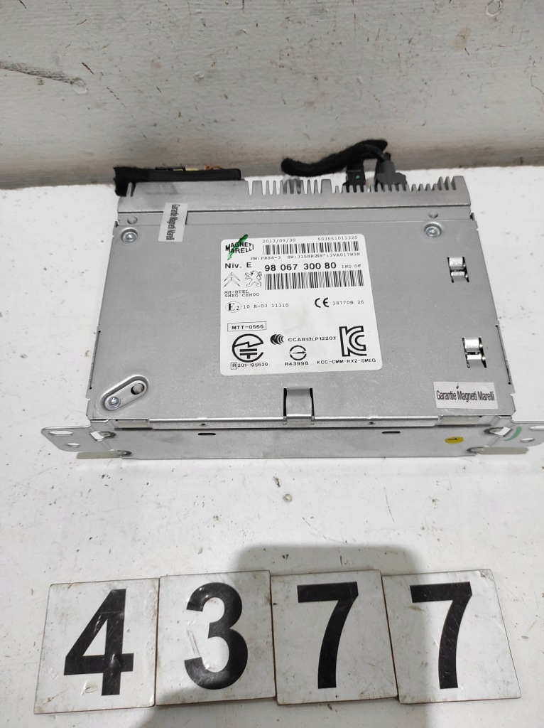 фото №5, Радио навигация peugeot 208 9806730080 9805301780