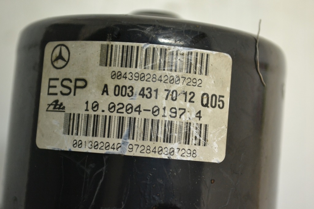 Насос abs насос тормозная mercedes-benz w208 a1705450132 a0034317012 Недорого