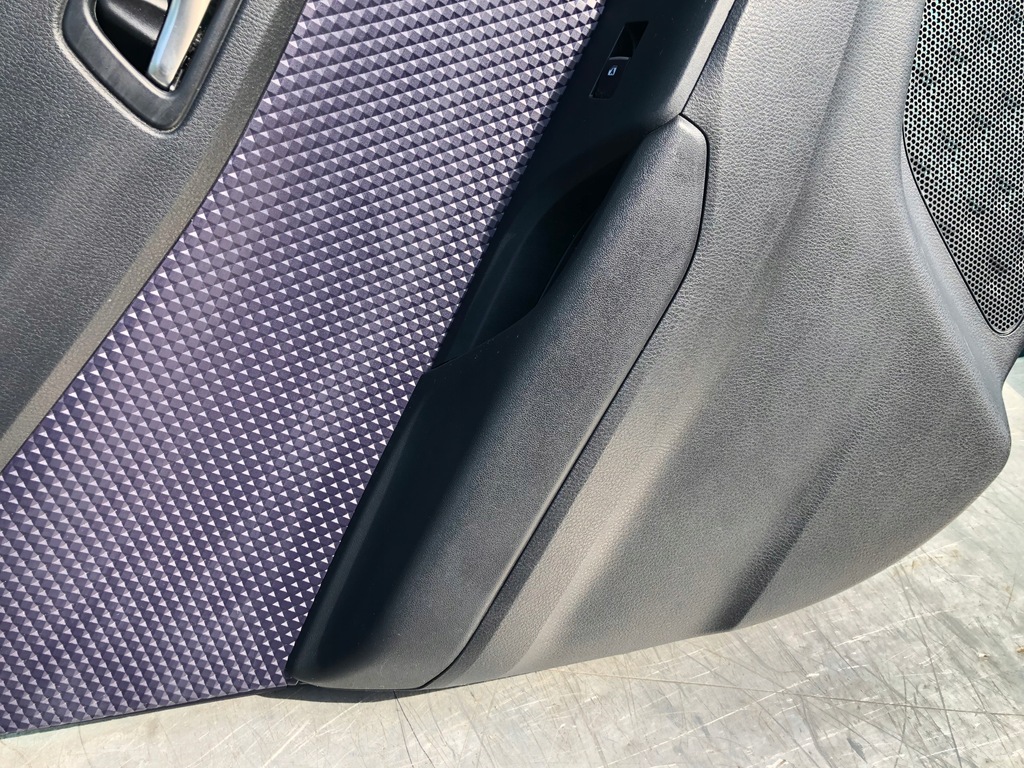 фото №6, Toyota chr обшивка обивка дверь левый задняя fiolet