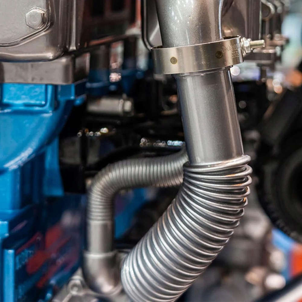 фото №7, Труба выхлопная выхлопных газов wąż выпускной отопитель вспомогательная с гаситель 200cm