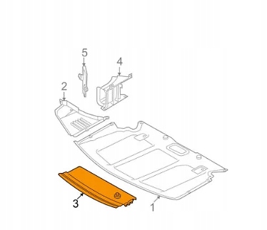 фото №9, Bmw 5 e60 передня частина нижній m air повітропровід 51717897173 7897173 oem