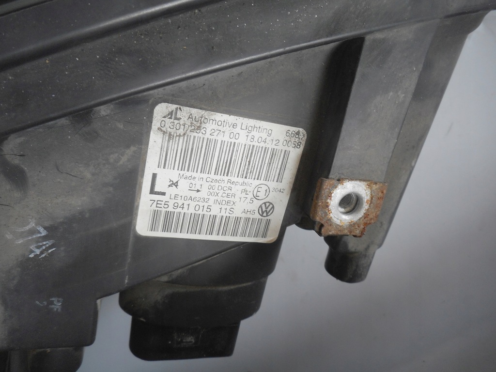 фото №10, Vw t5 lift 09-15 лампа перед правая левая bi ксенон led комплект