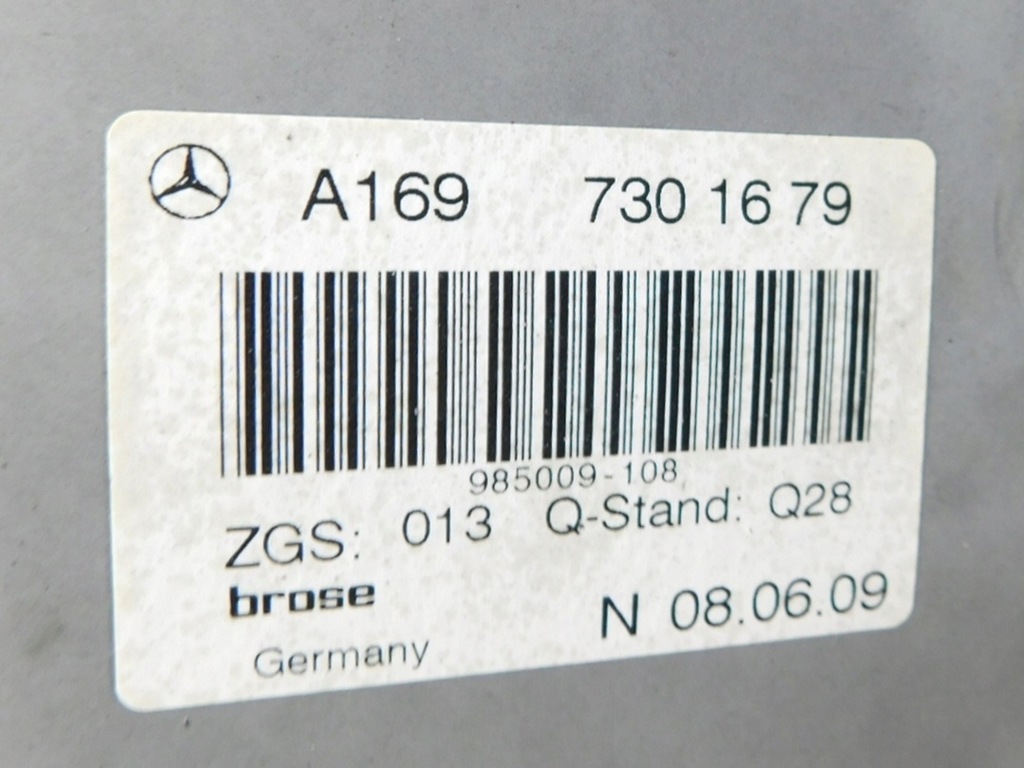 фото №10, Подъемник правый задняя - mercedes w169 w245 eu