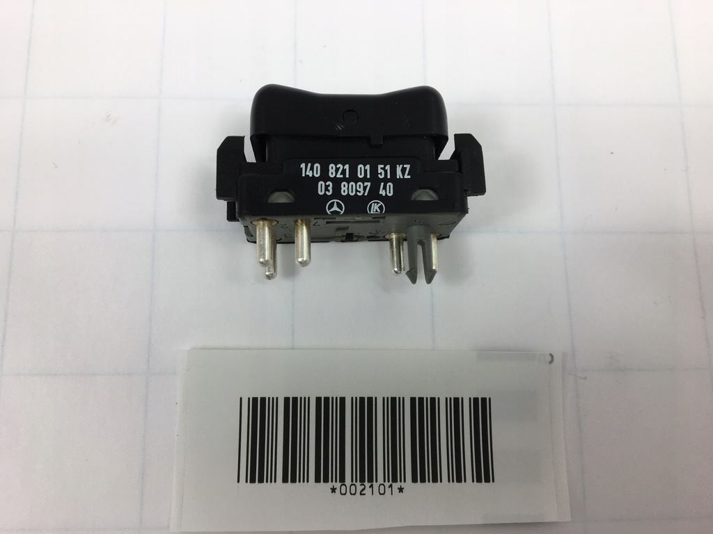 фото №7, Перемикач кнопка електричних вікон mercedes w140 1408210151 03809740