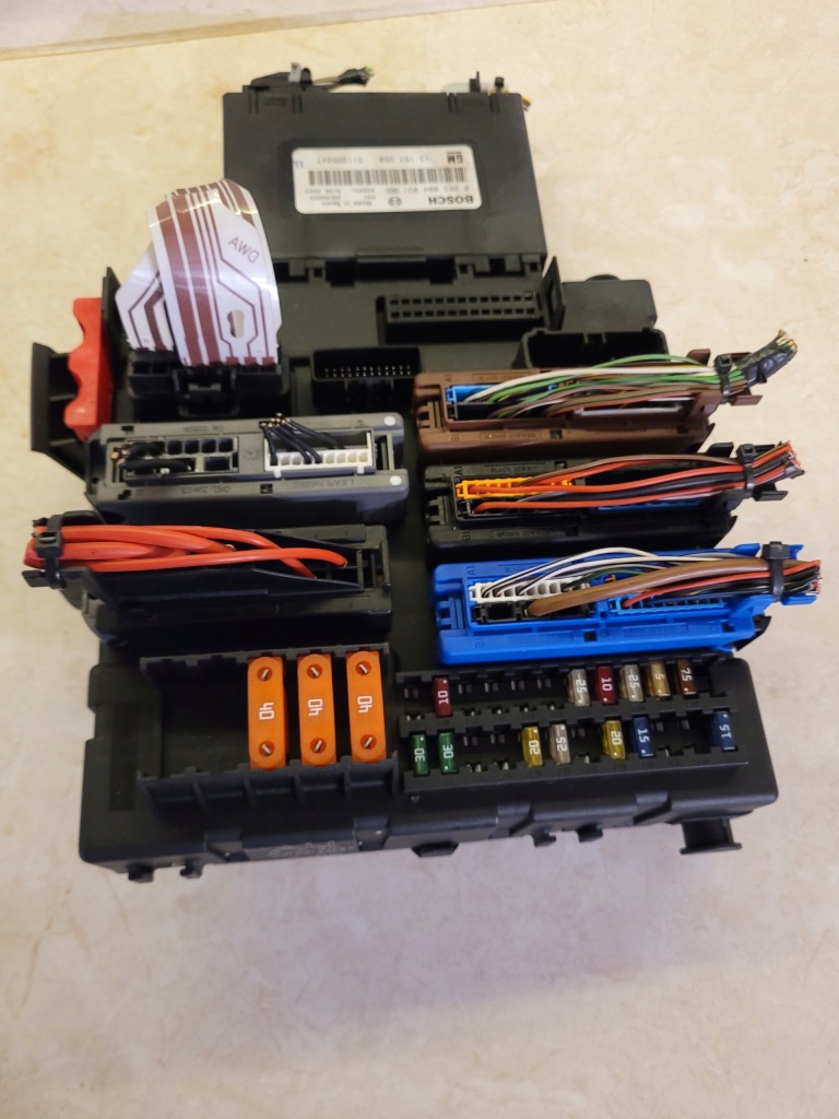 фото №1, Vectra c 2.2 коробка модуль bsi 13112914 au