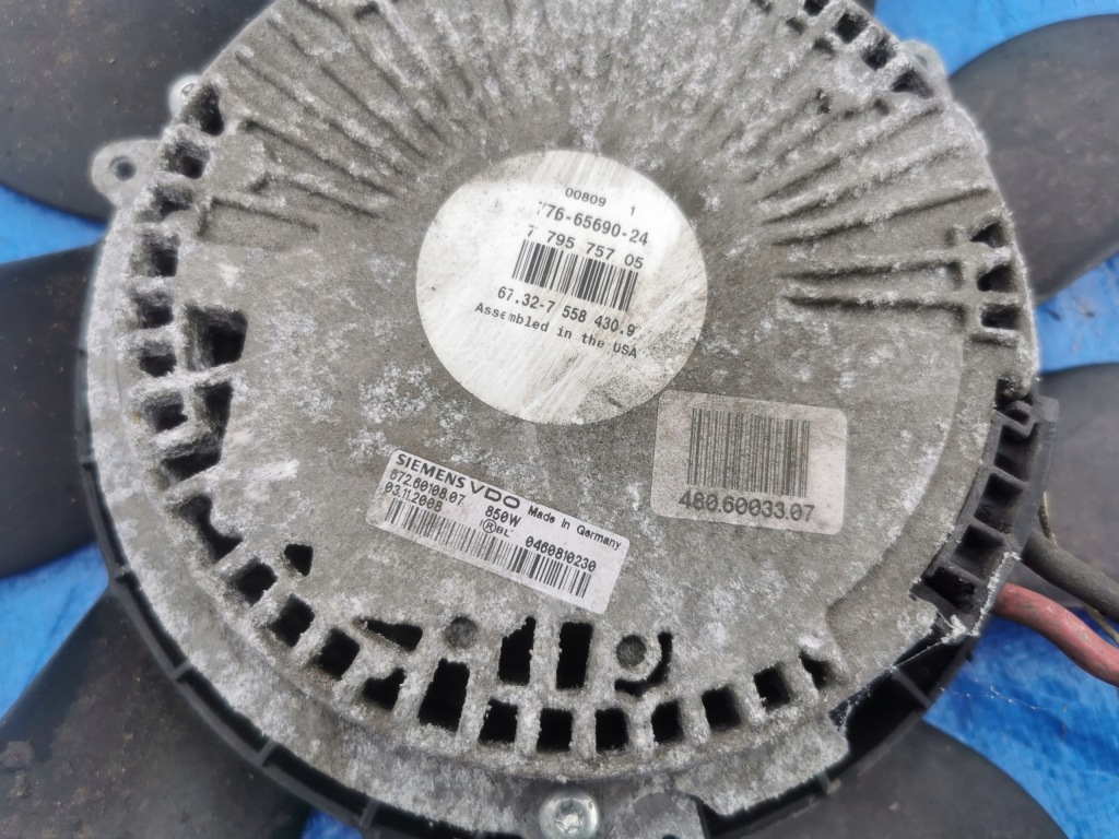 Bmw x5 3.0d вентилятор радиатора 7795757 7558430 в Украине