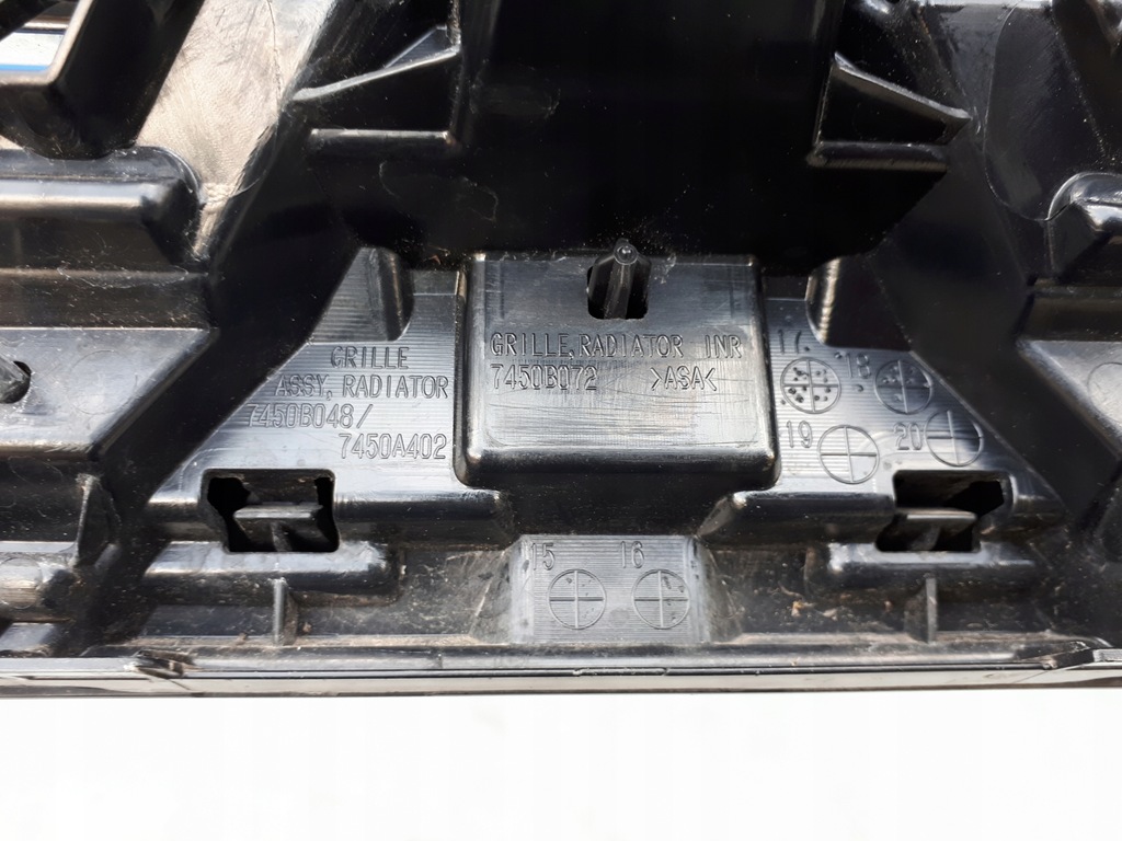 фото №9, Mitsubishi eclipse cross 17- решітка радіатора решітка радіатора