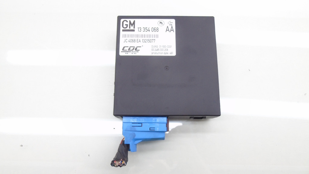 фото №1, Модуль блок управления подвеска opel insignia a 13354068