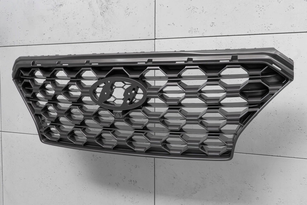 фото №8, Hyundai santa fe tm 18-20 решётка радиатора передний pod камера