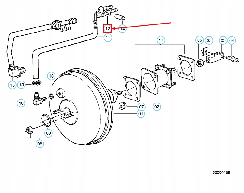 Bmw 3 e30 клапан зворотний насоса гальмівний 34331156579 1156579 оригінальний Київ