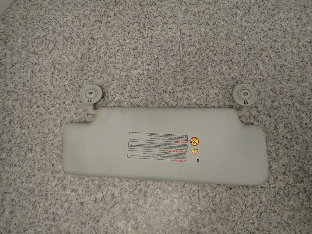 фото №7, Nissan micra k12 03- козырёк солнцезащитный правый