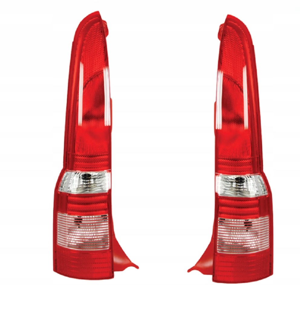 фото №1, 2 лампа задняя zew kpl czerwona fiat panda 2003-